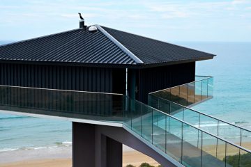 glazen balustrade