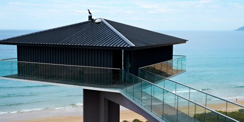 glazen balustrade