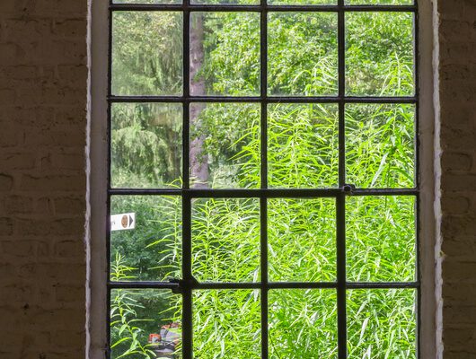 glas met staal in je huis