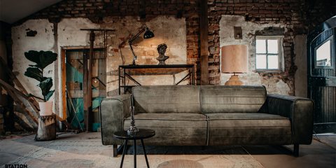 industrieel interieur