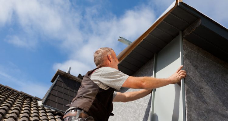 installatie van een dakopbouw