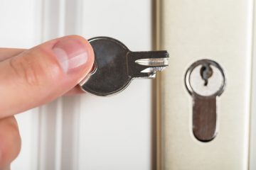 gebroken sleutel in slot