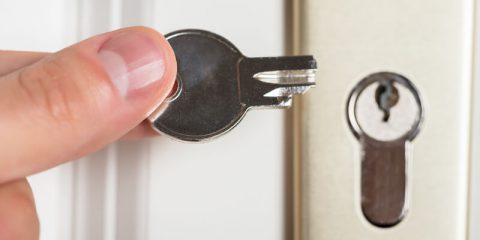 gebroken sleutel in slot