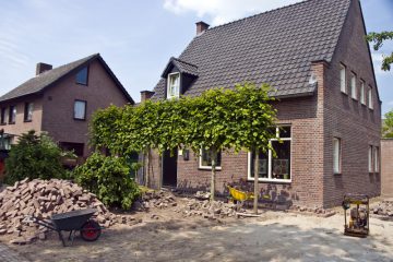 bestraten oprit