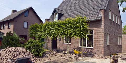 bestraten oprit