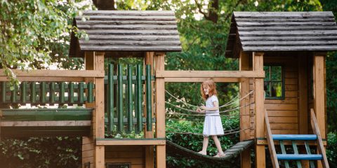 tuin ombouwen tot speelparadijs