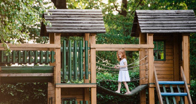 tuin ombouwen tot speelparadijs