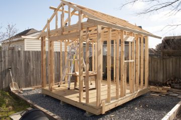 zelf een tuinhuis maken