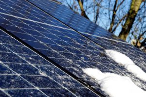 zonnepanelen winter
