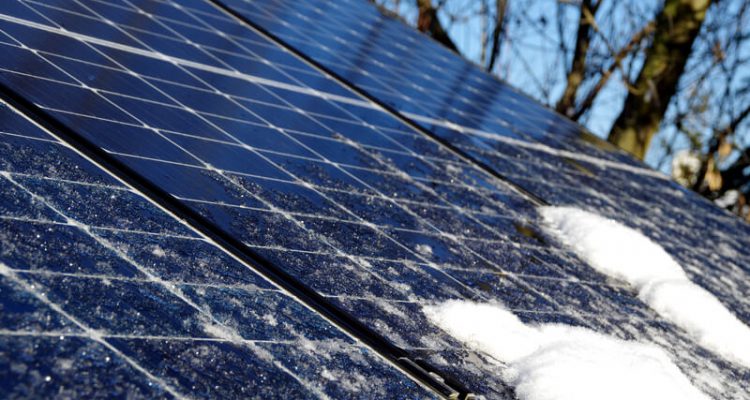 zonnepanelen winter