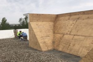 werken plat dak