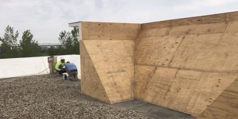 werken plat dak