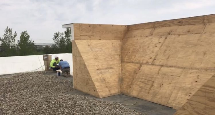 werken plat dak
